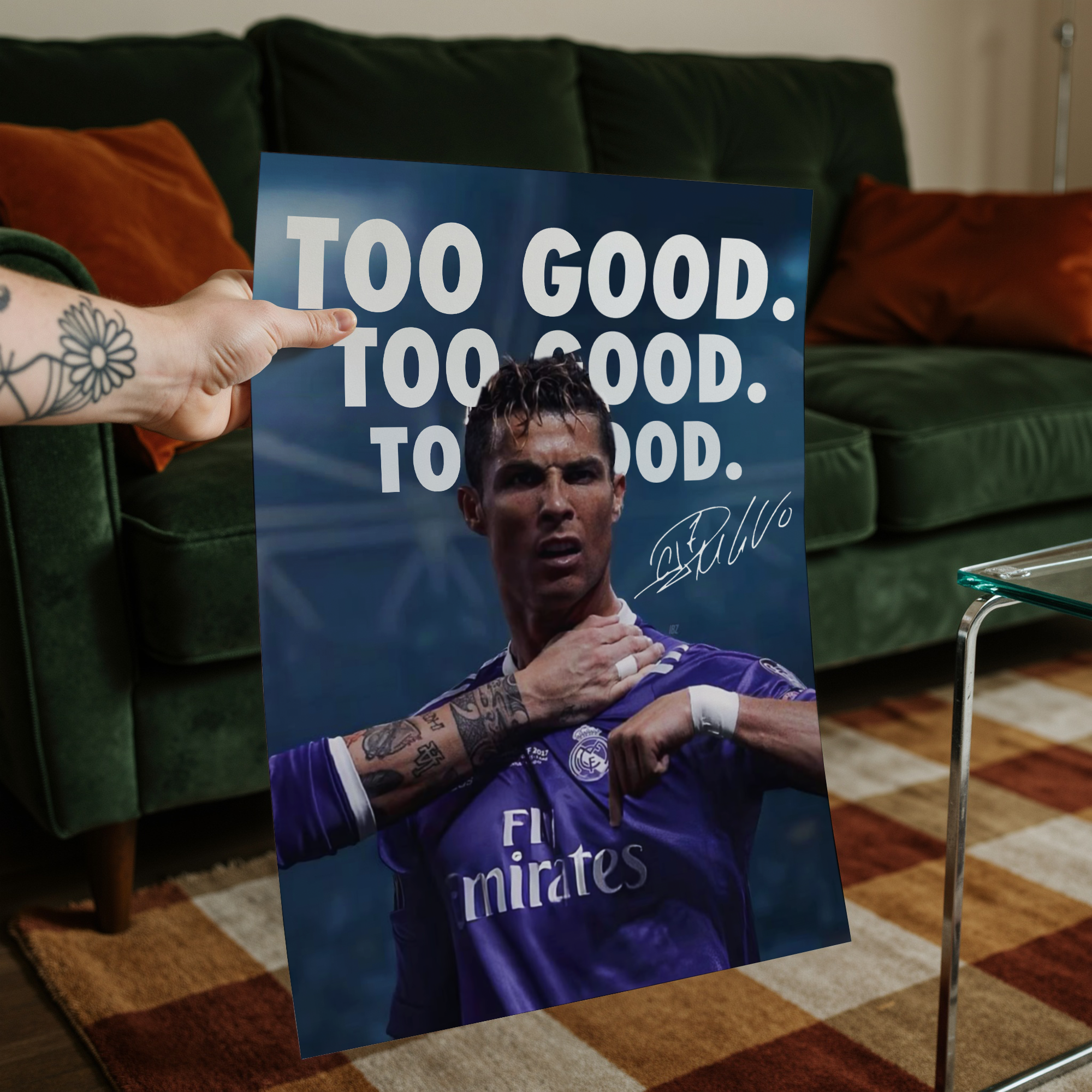 Cristiano Ronaldo Poster | PosterUp PosterUp