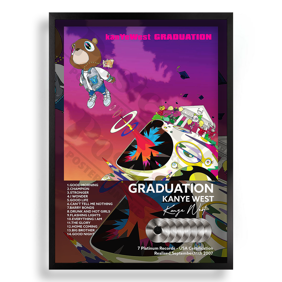 Graduation Kanye West | PosterUp PosterUp