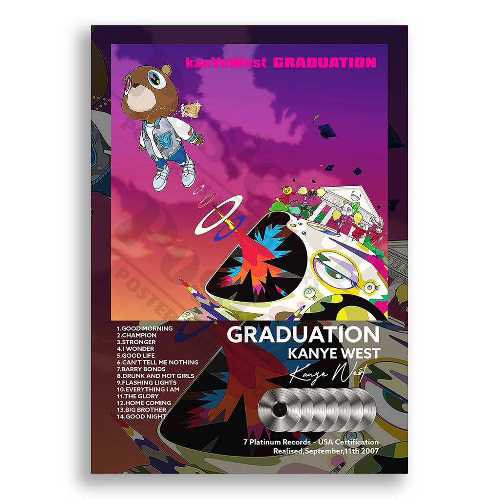 Graduation Kanye West | PosterUp PosterUp