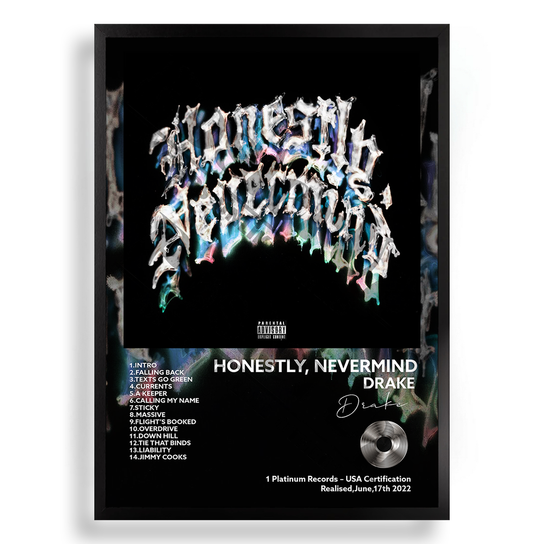 Honestly, Nevermind Drake | PosterUp PosterUp