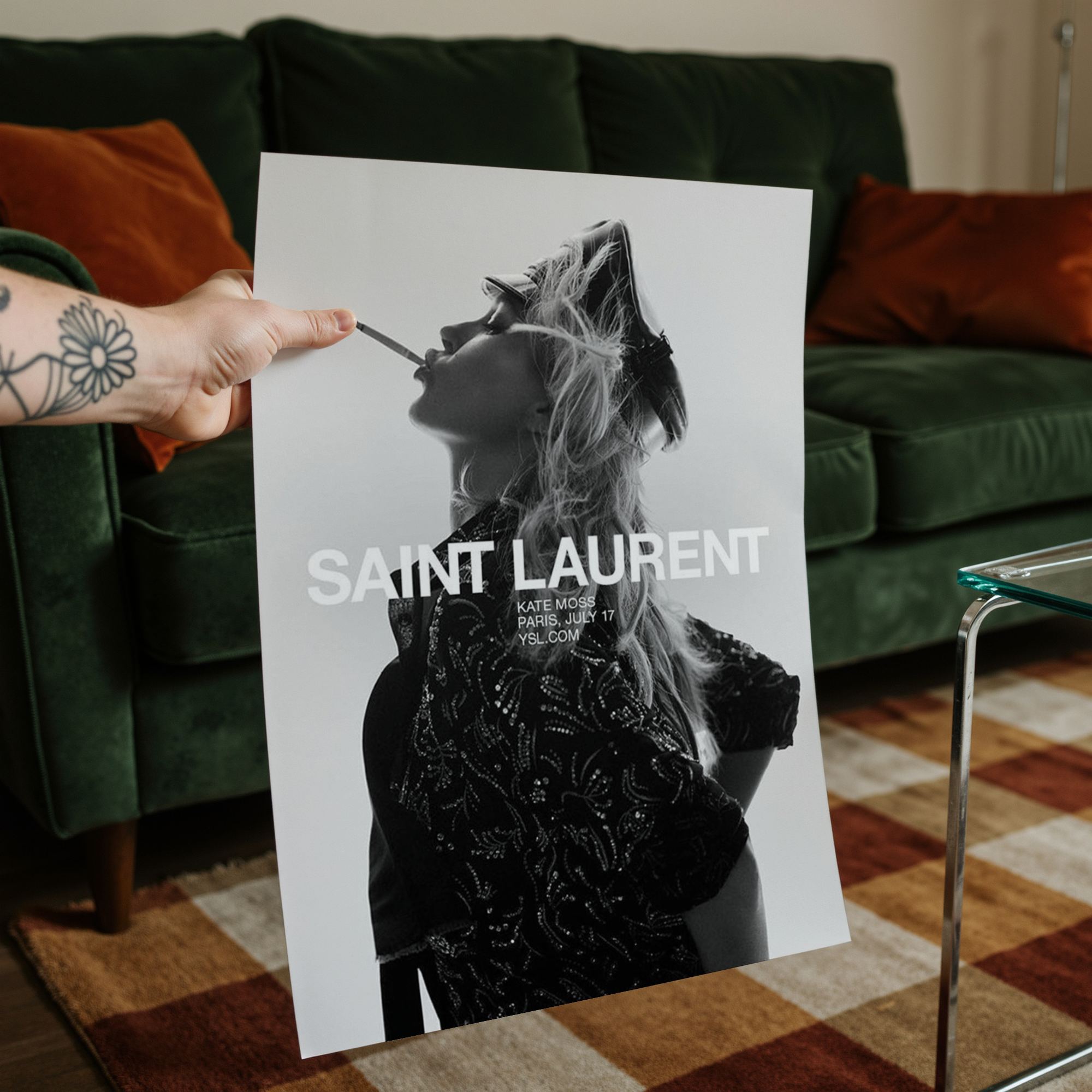 Saint Laurent Poster | PosterUp PosterUp