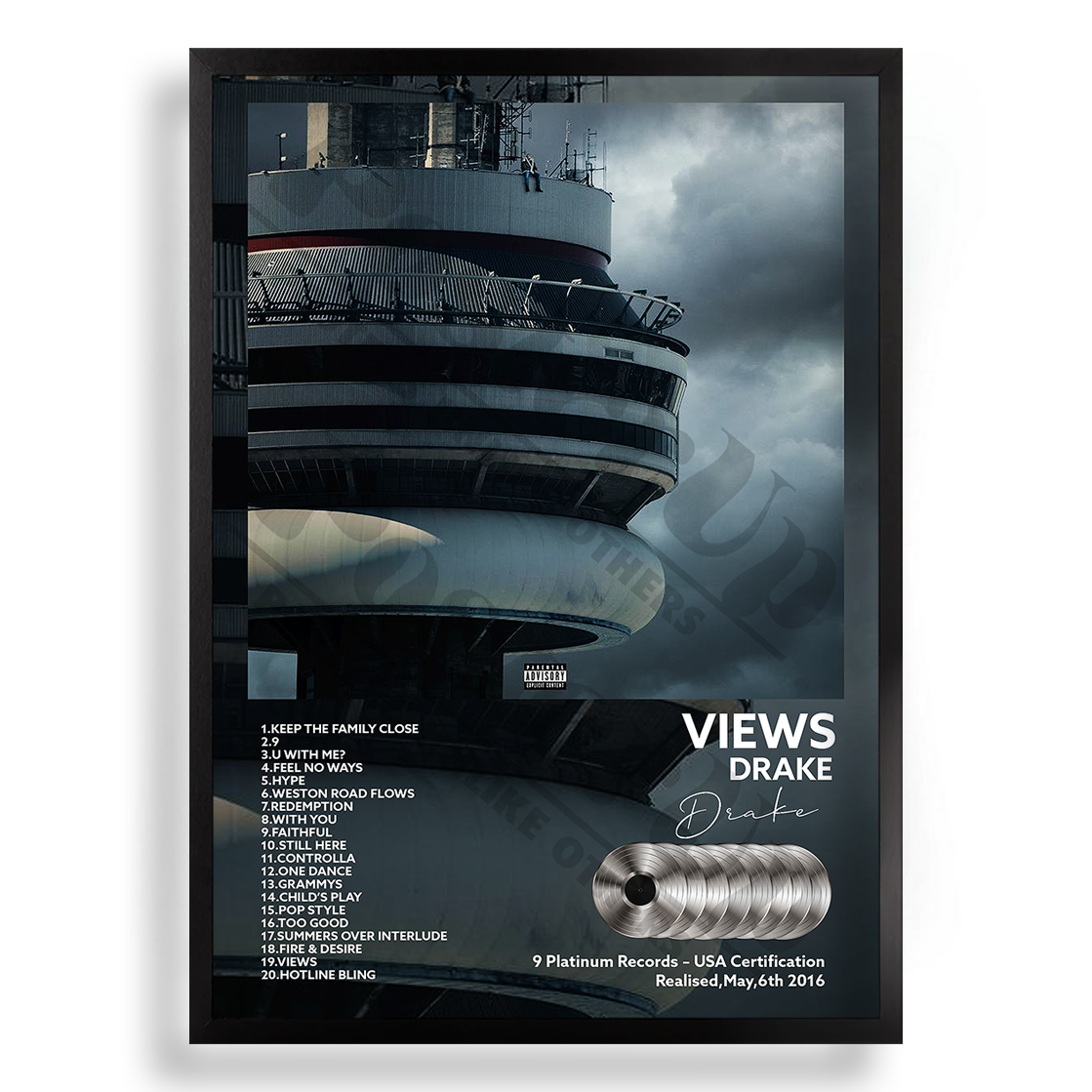 Views Drake | PosterUp PosterUp