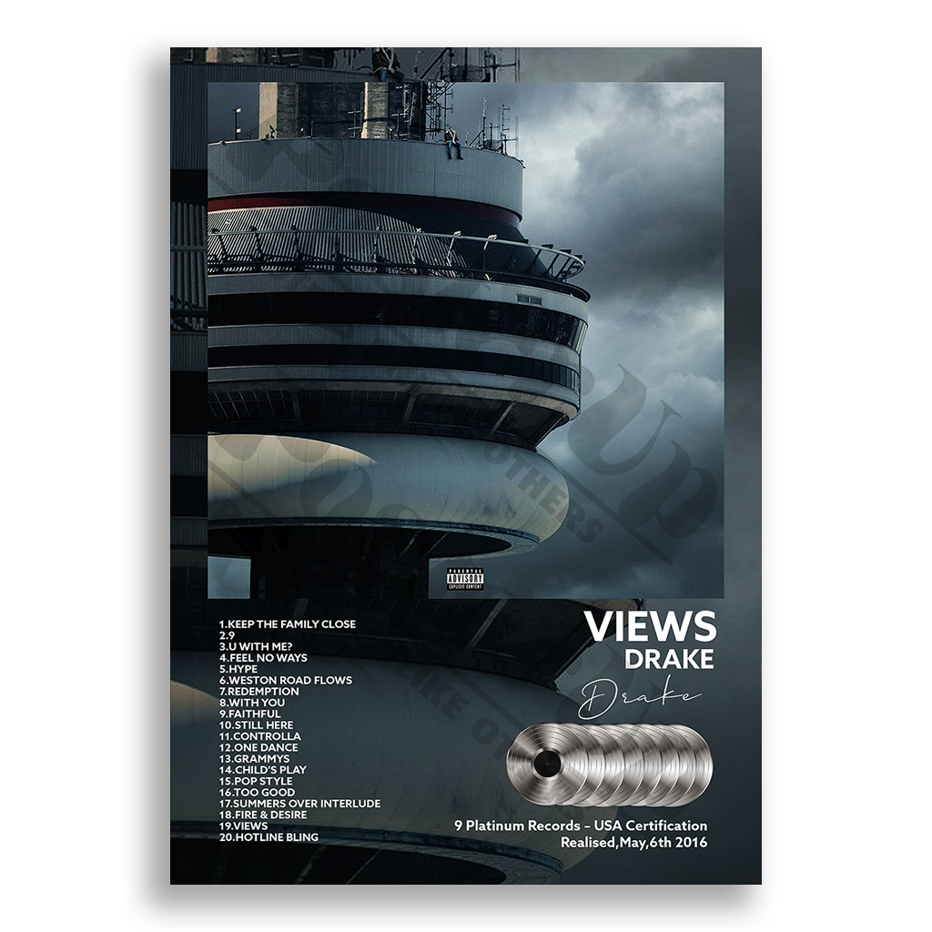 Views Drake | PosterUp PosterUp