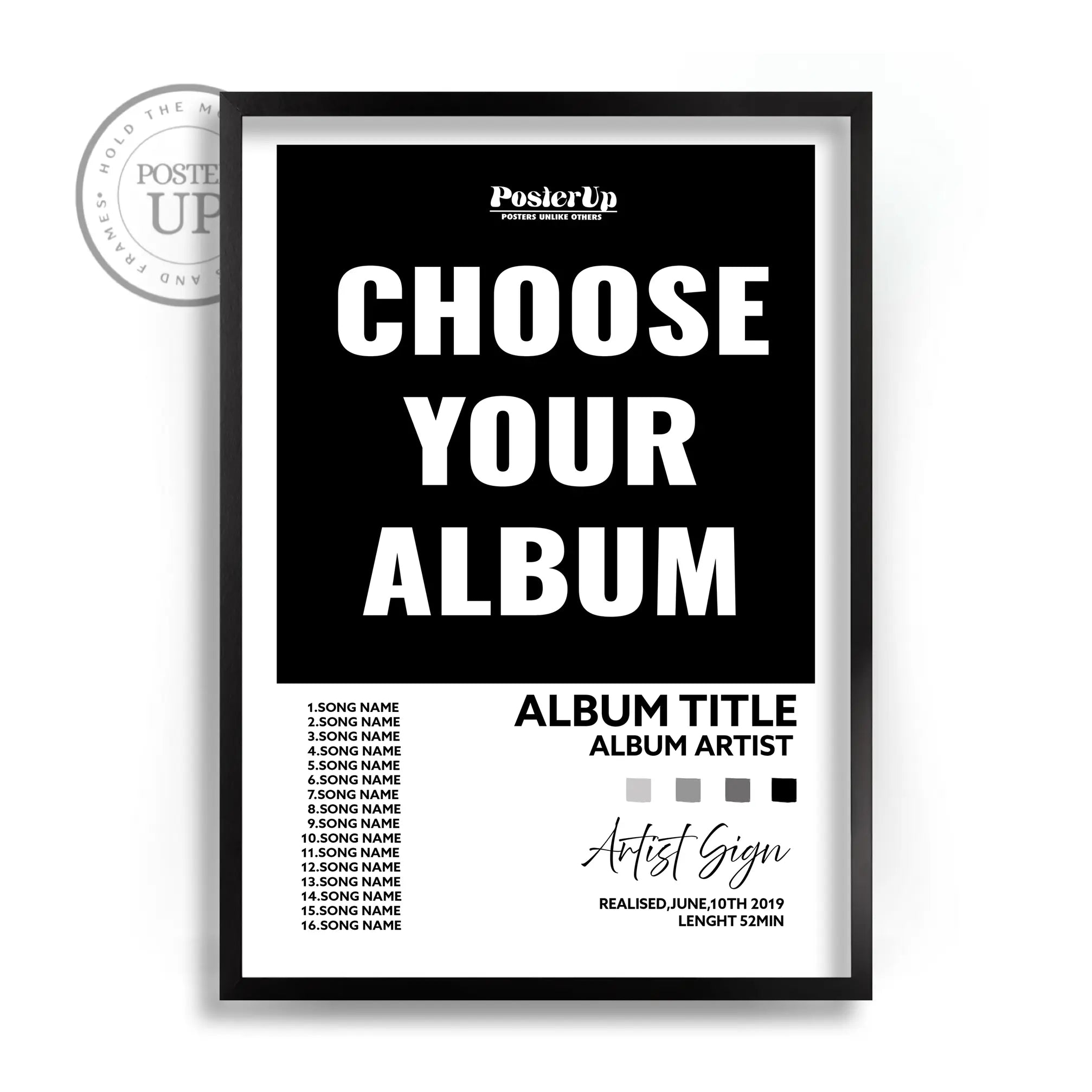 Your Album Poster | PosterUp PosterUp