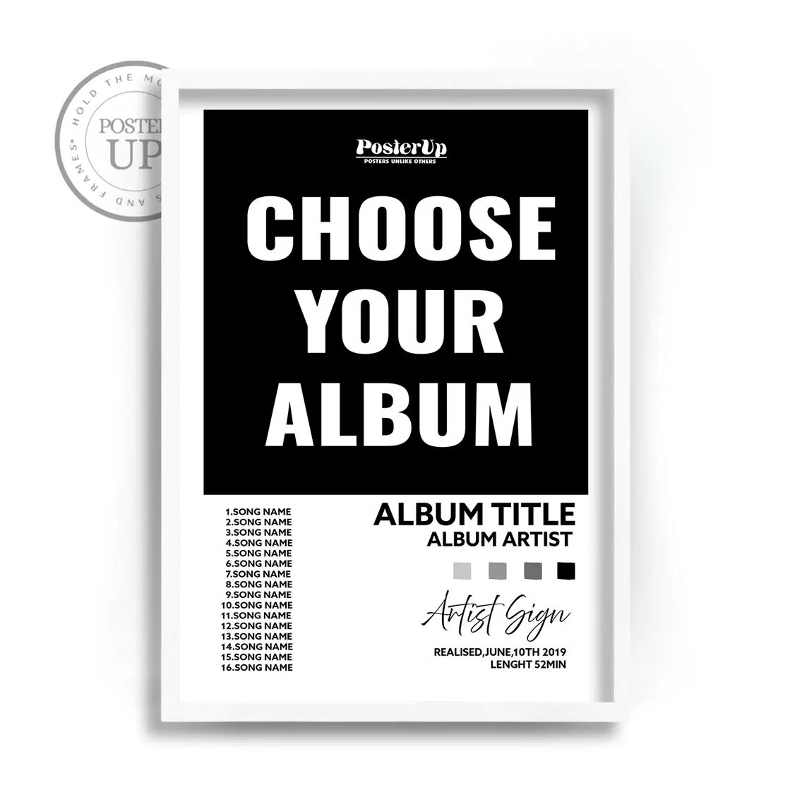Your Album Poster | PosterUp PosterUp