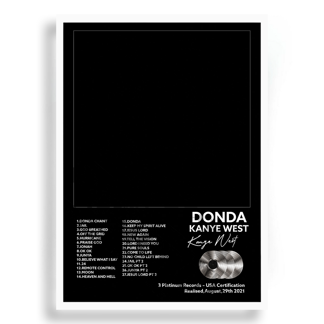 Donda Kanye West | PosterUp PosterUp