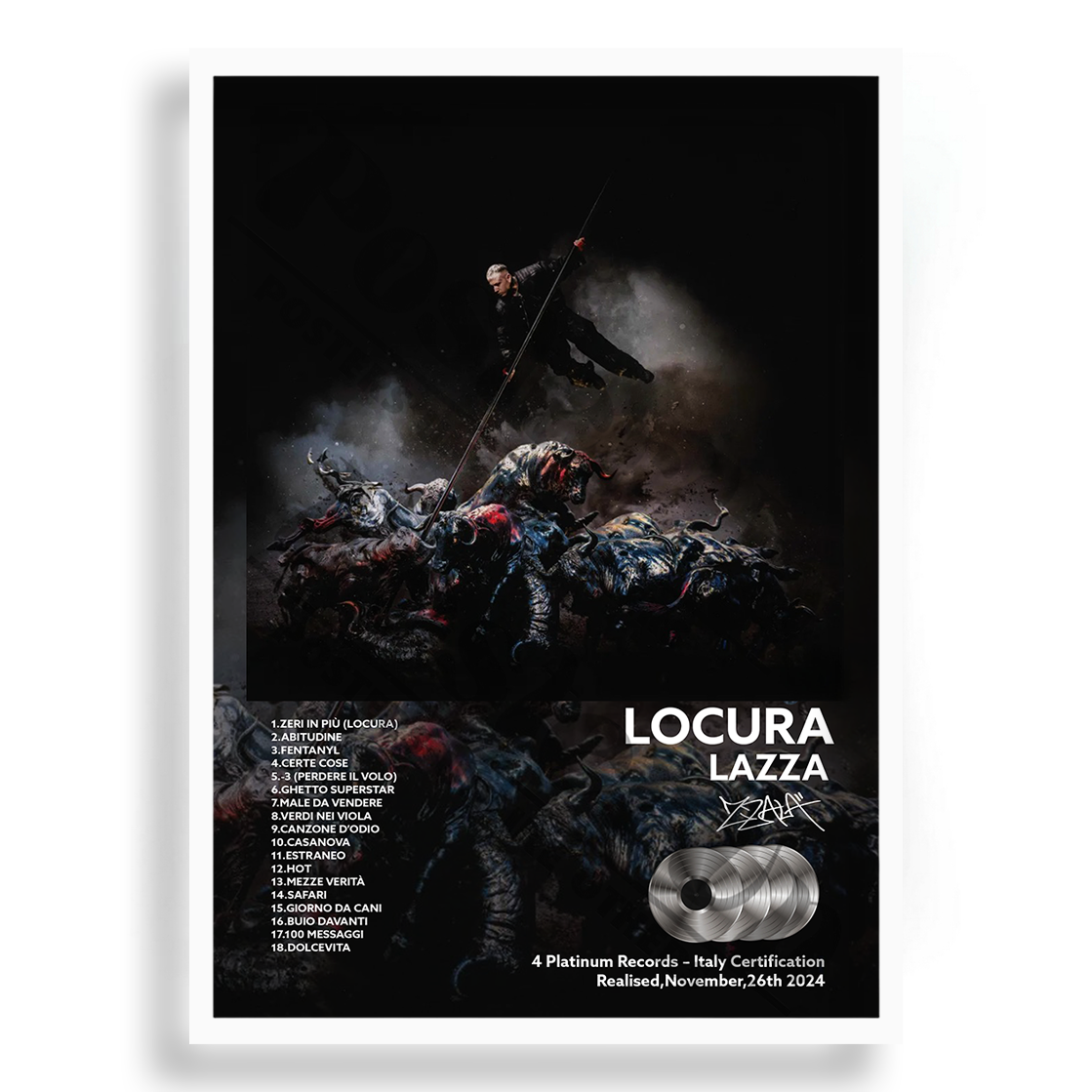 Locura Lazza | PosterUp PosterUp