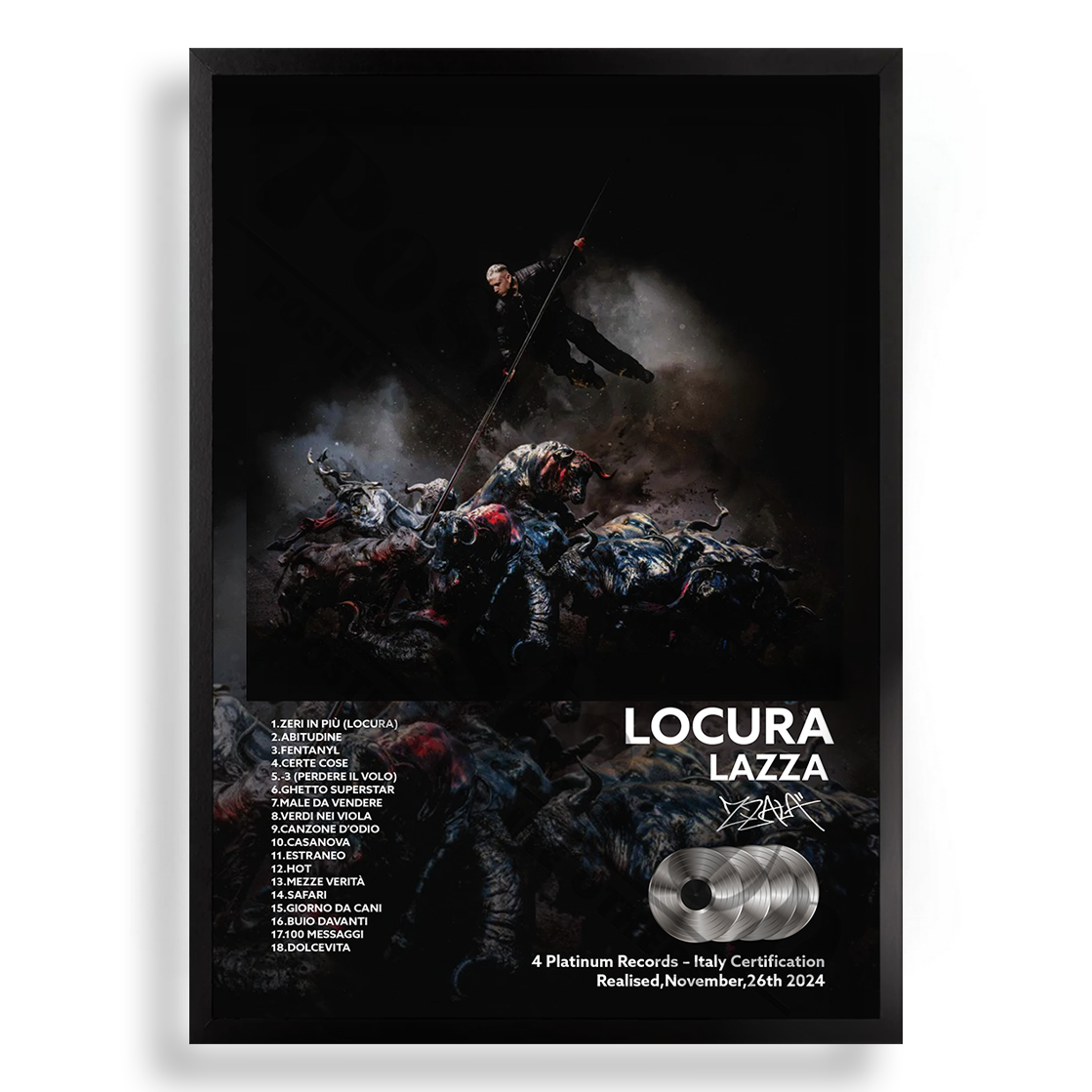 Locura Lazza | PosterUp PosterUp