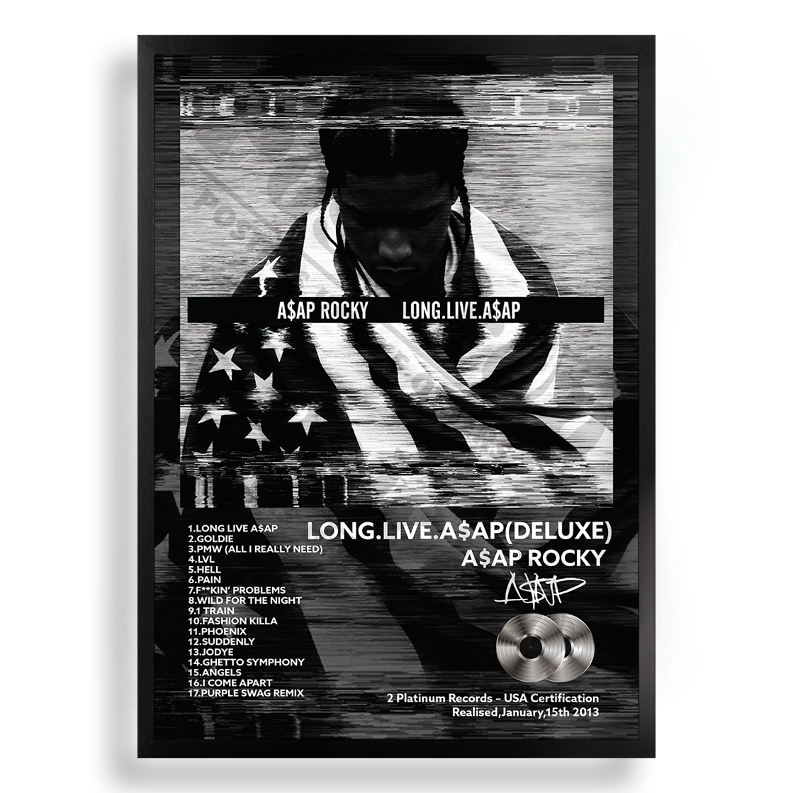 Long.Live.A$AP (Deluxe) A$AP Rocky | PosterUp PosterUp