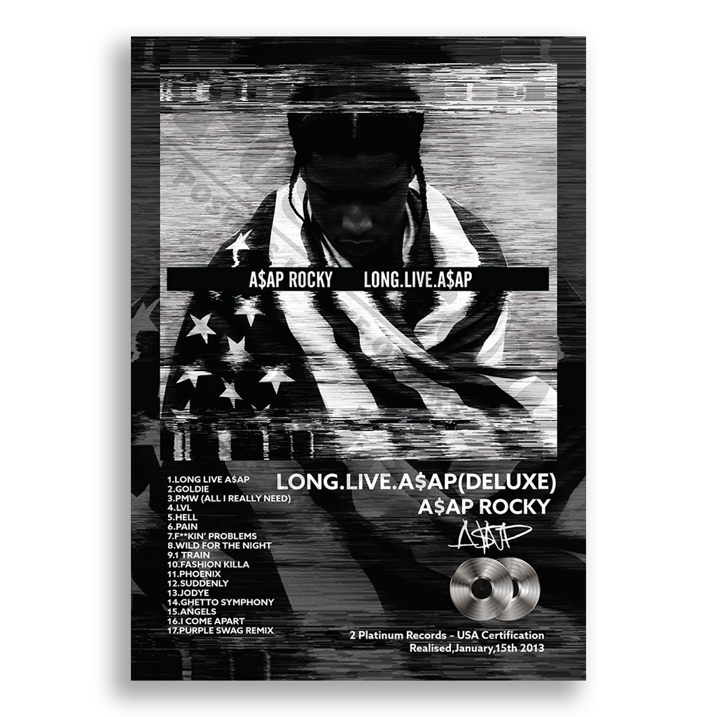 Long.Live.A$AP (Deluxe) A$AP Rocky | PosterUp PosterUp