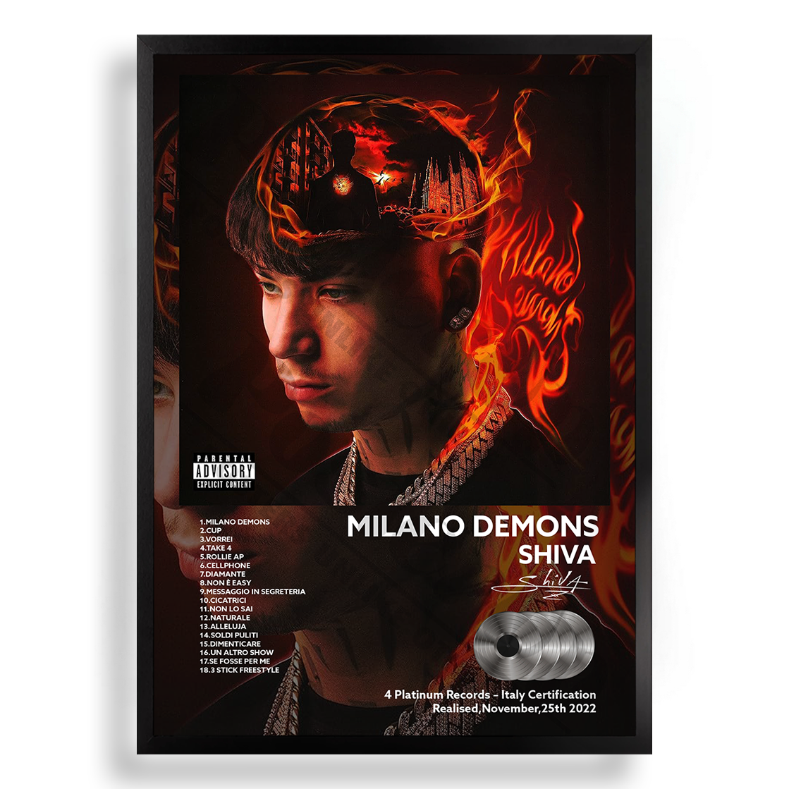 Milano Demons Shiva | PosterUp PosterUp