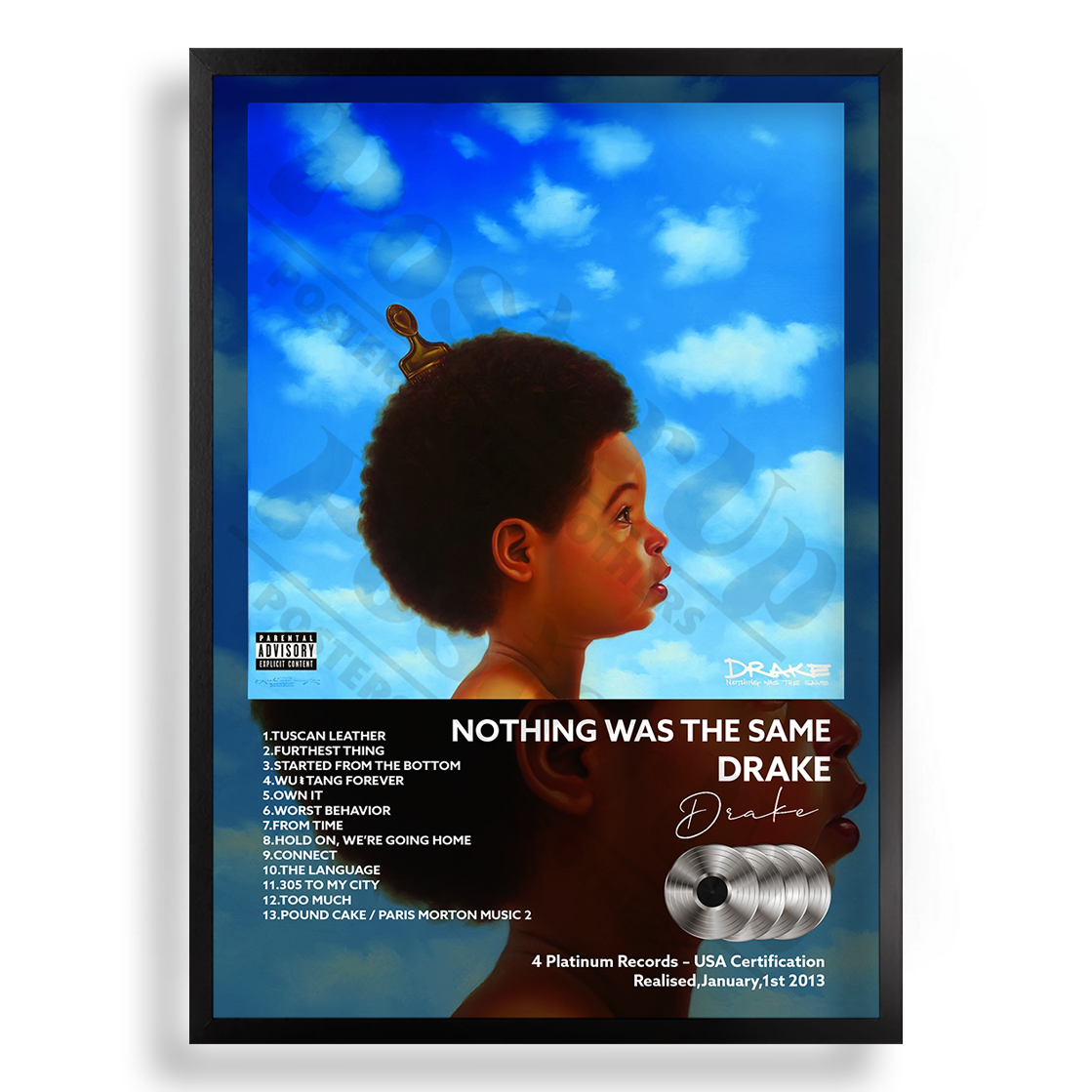 Nothing Was The Same Drake | PosterUp PosterUp