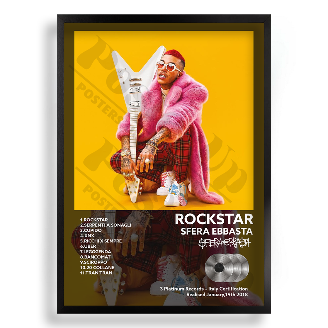 Rockstar Sfera Ebbasta | PosterUp PosterUp
