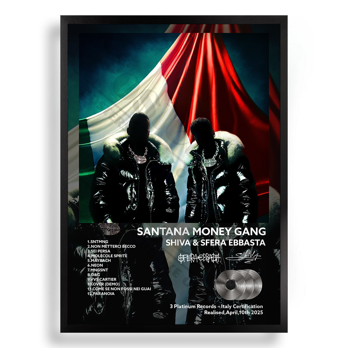 Santana Money Gang Shiva & Sfera Ebbasta | PosterUp PosterUp