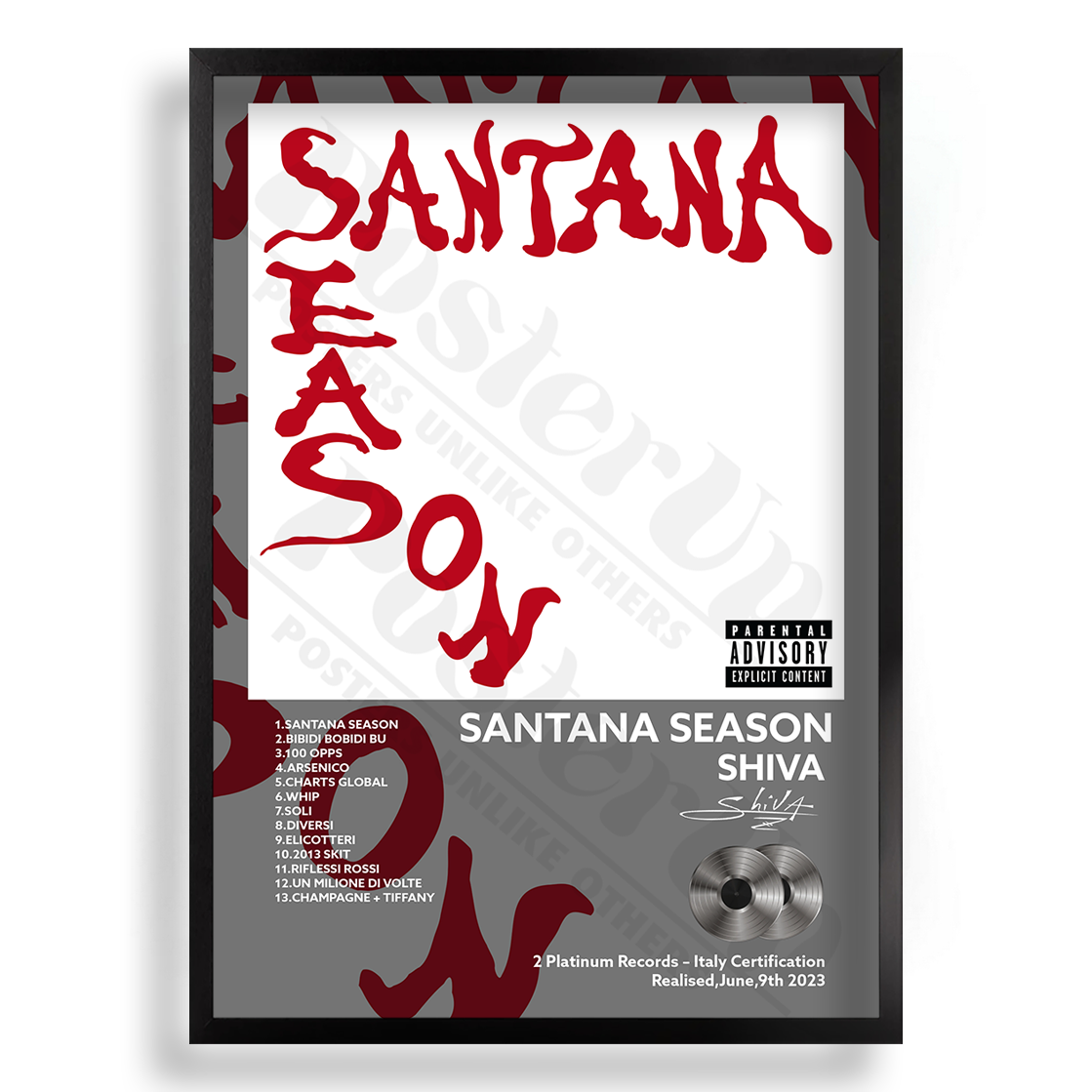 Santana Season Shiva | PosterUp PosterUp