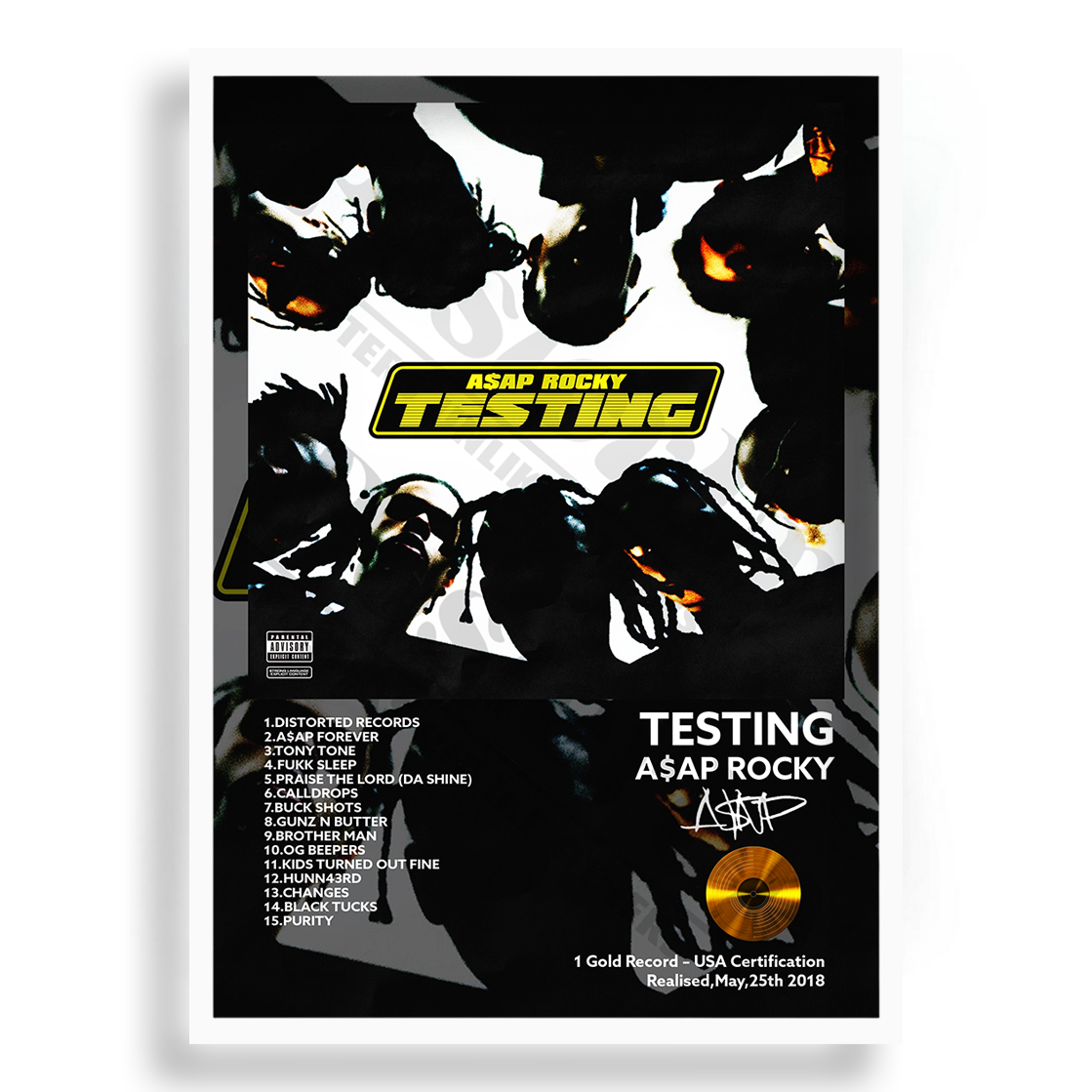 Testing A$AP Rocky | PosterUp PosterUp