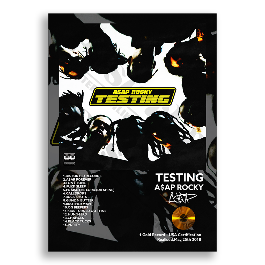 Testing A$AP Rocky | PosterUp PosterUp