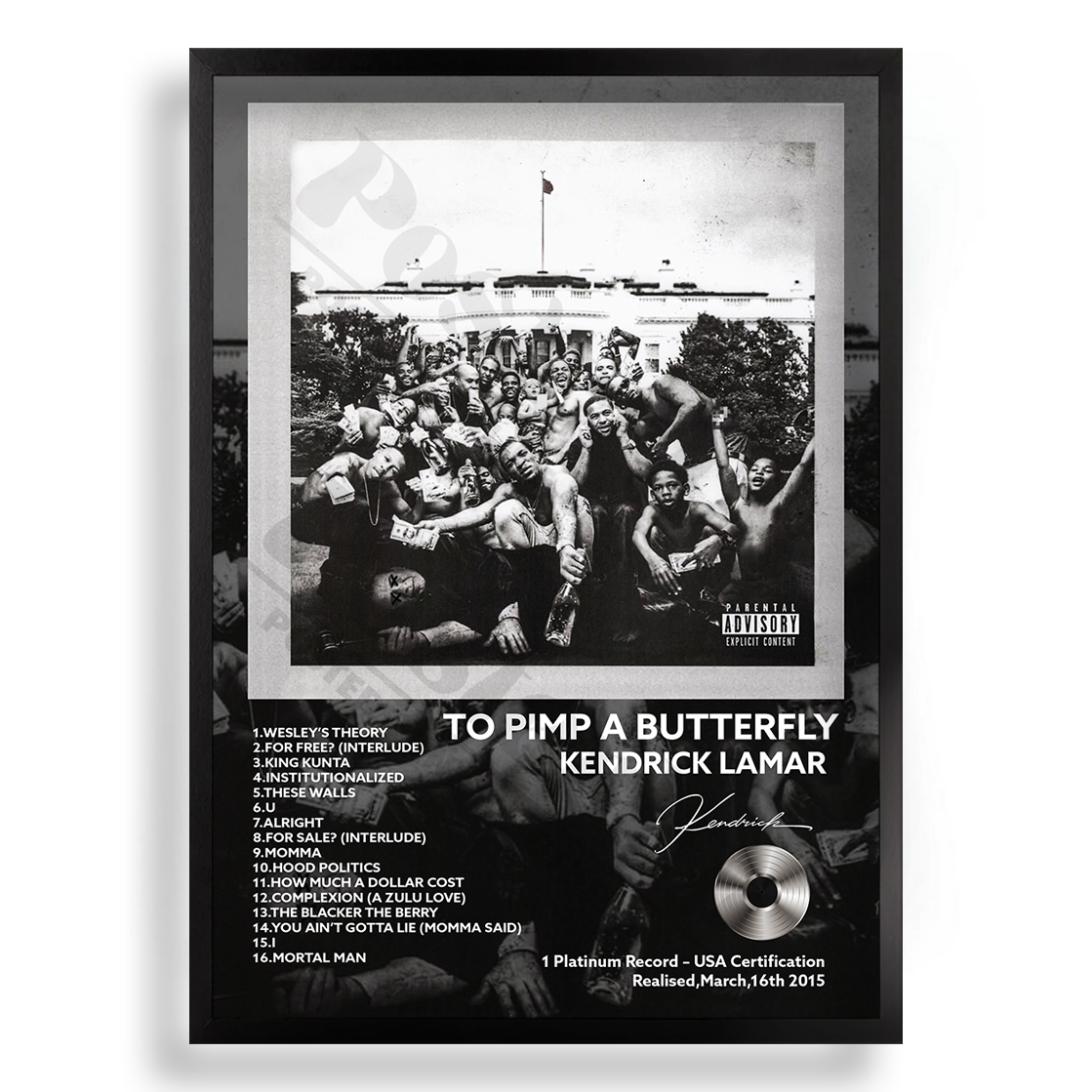 To Pimp A Butterfly Kendrick Lamar | PosterUp PosterUp