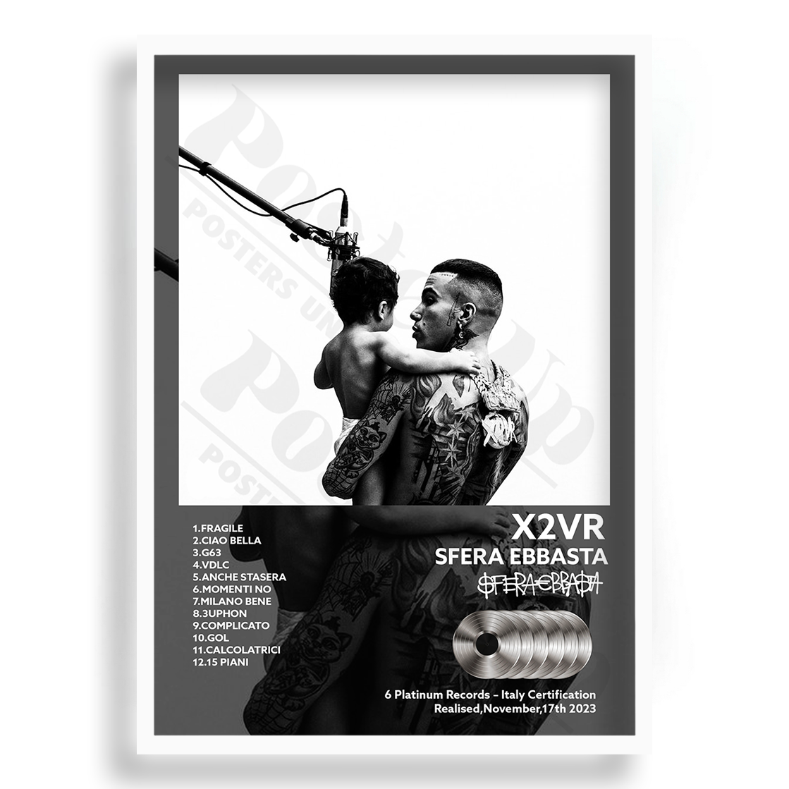 X2VR Sfera Ebbasta | PosterUp PosterUp