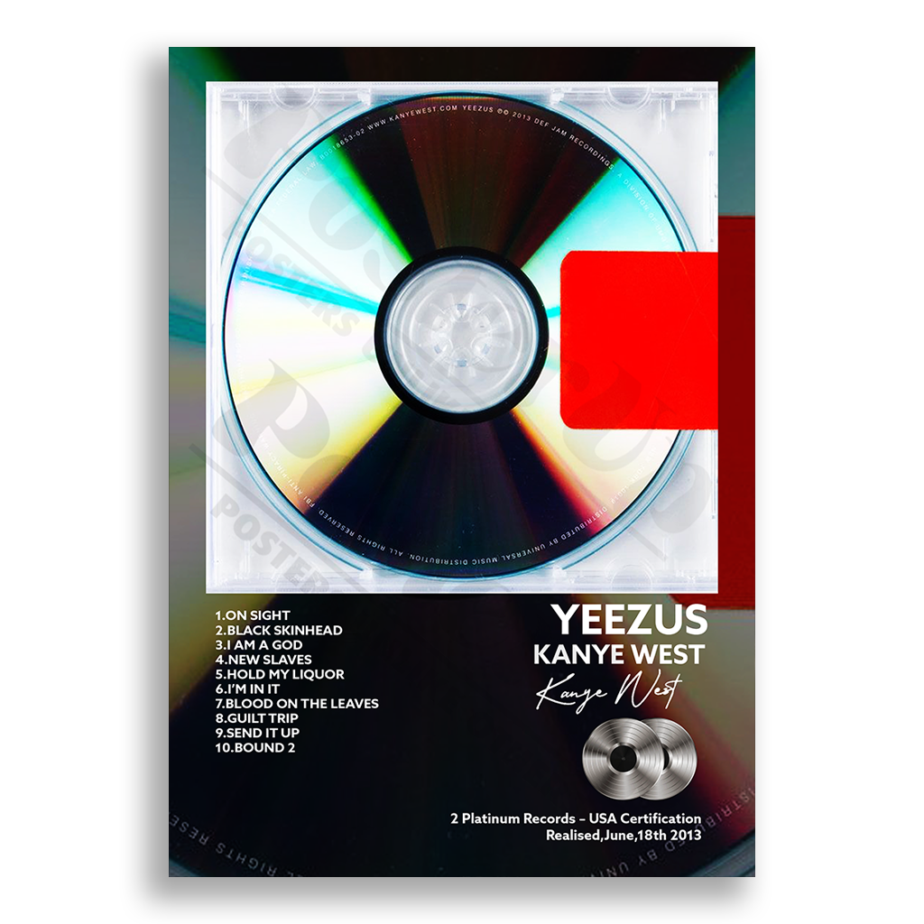 Yeezus Kanye West | PosterUp PosterUp